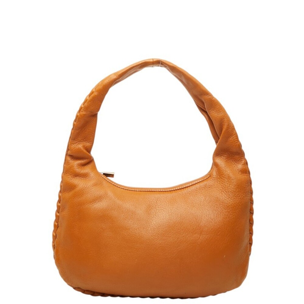 BOTTEGA VENETA Brown Leather Intrecciato Bag